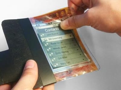 Bemutatták a hajlékony mobiltelefont