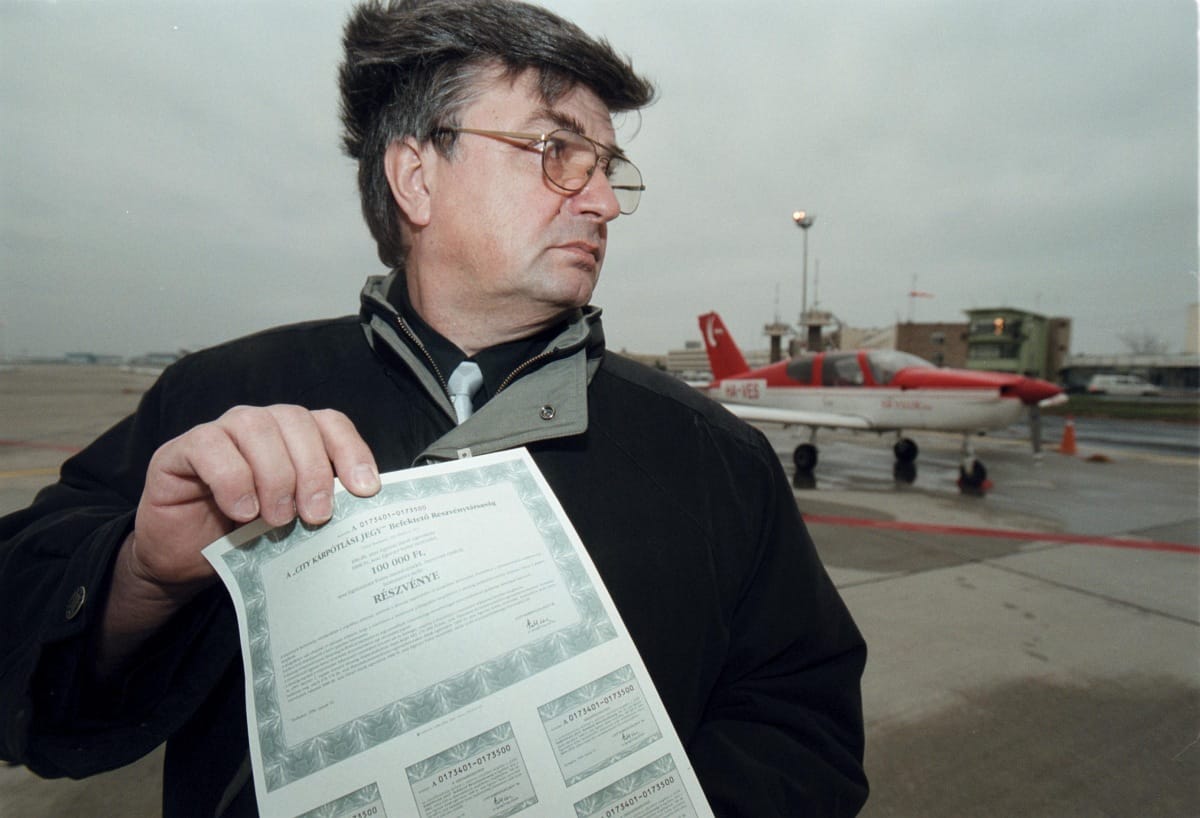 Részvényből szereztem az első milliót