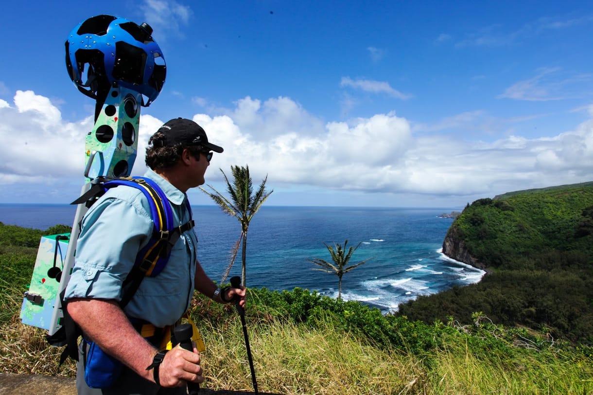 Lefotózták itthon a Google Street View gyalogos fotósát