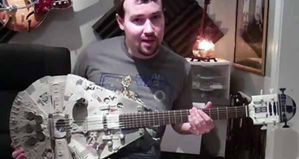 A nap kütyüje - Millennium Falcon gitár