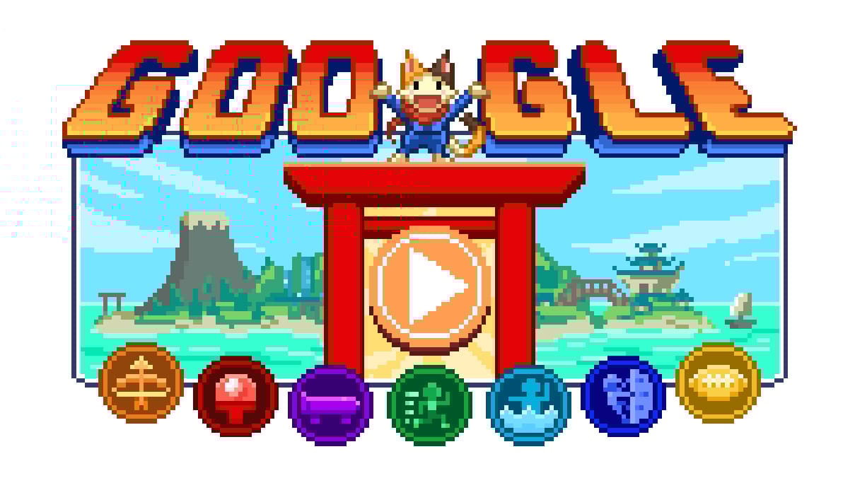 A bajnokok szigetén játszhatunk a Google főoldalán