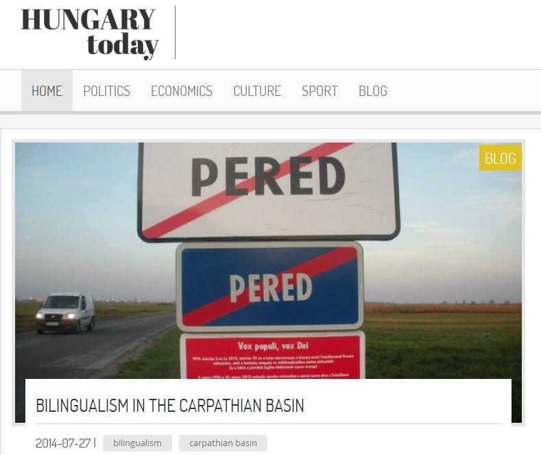 Angol nyelvű magyar hírportál indult, erős hátszéllel