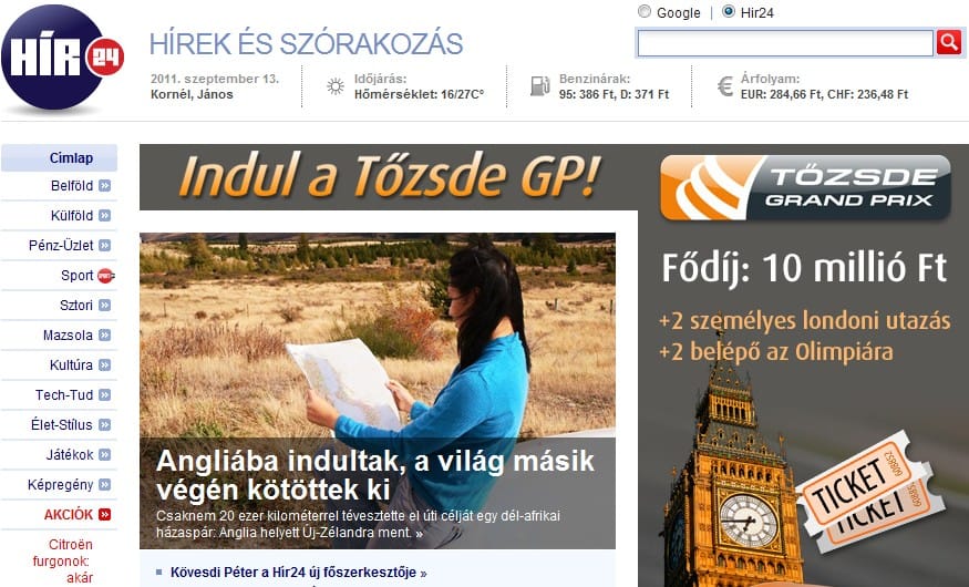 Az FH egykori vezetője lesz a Hír24 új főszerkesztője