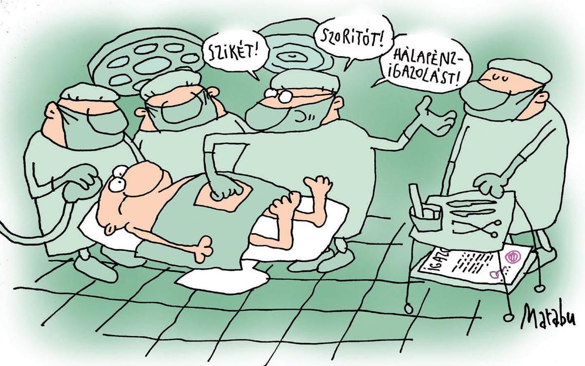 Legalizált hálapénz: hallgatás fél egészség