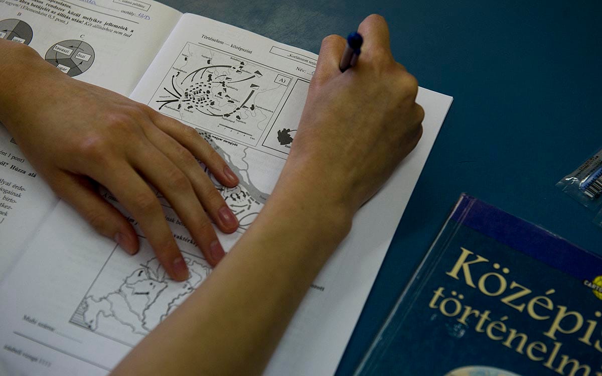 Érettségi: ma a történelmen a sor