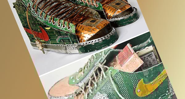Napi kütyü: Nike cipő, alaplapokból