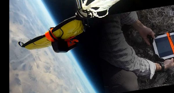 Az űrből dobták le az iPadet - nem tört össze
