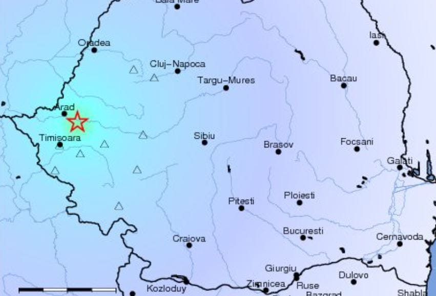 Közepes erősségű földrengés volt a román-magyar határ közelében