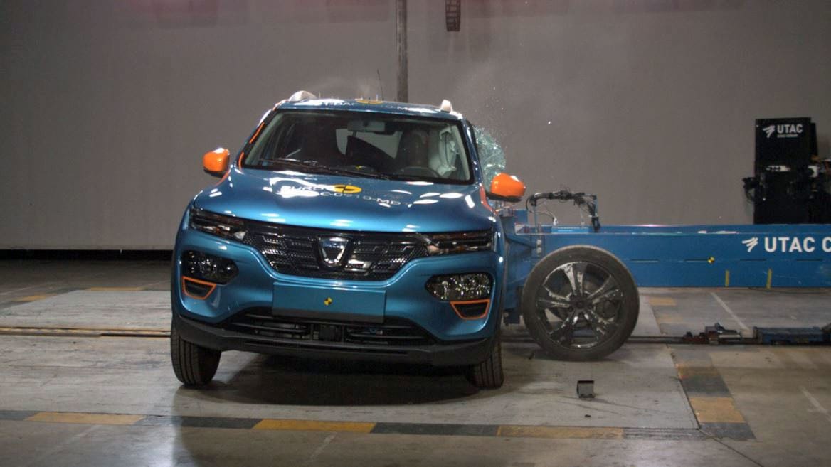 Kellemetlen töréstesztek: nulla csillagot kapott a Renault Zoe, mindössze egyet a Dacia Spring