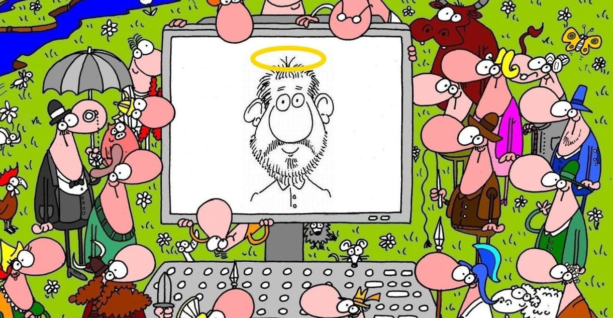 Elhunyt Szmodis Imre karikaturista
