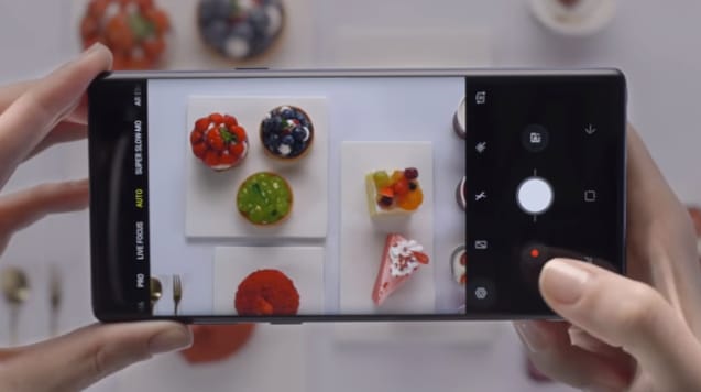 Itt vannak a Galaxy Note9 első videói