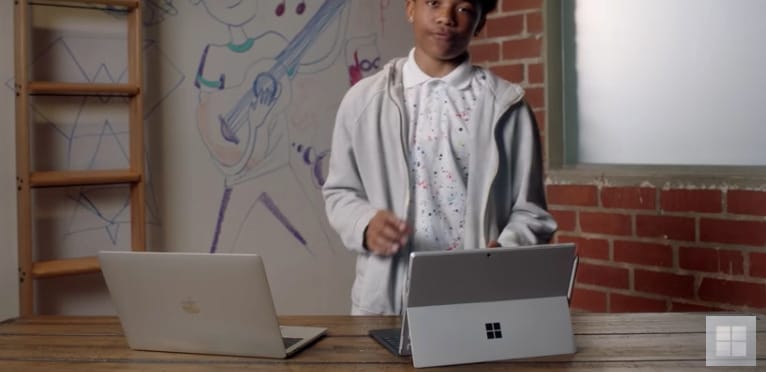 Jobb a Surface Pro 7, mint a MacBook Pro – legalábbis a Microsoft szerint
