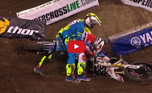 Ilyen az, ha begőzöl egy supercrossos versenyző – videó