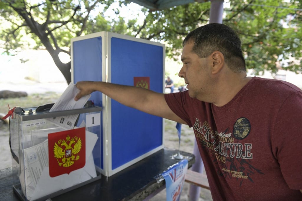 Választásokat tartanak az oroszok a megszállt ukrán területeken