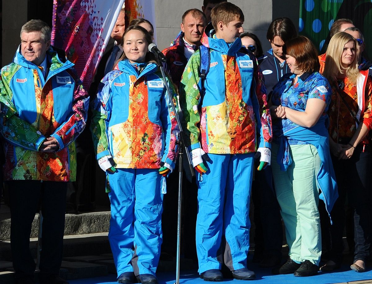 Fotó: a mintás dzseki lesz a téli olimpia slágere?