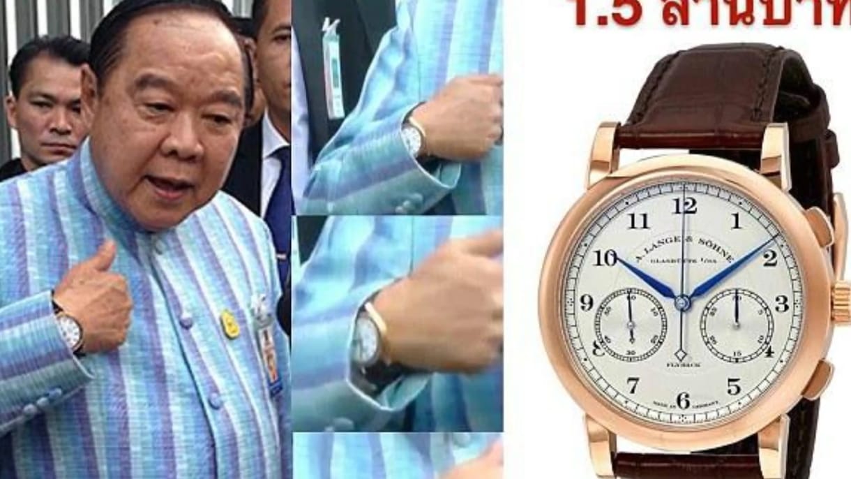 A thai hatóságok szerint hihető a luxusórákkal lebukott miniszter meséje