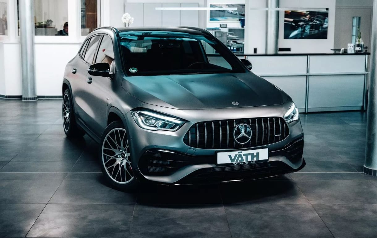 Kis Mercedesből is lehet fenyegetőt csinálni