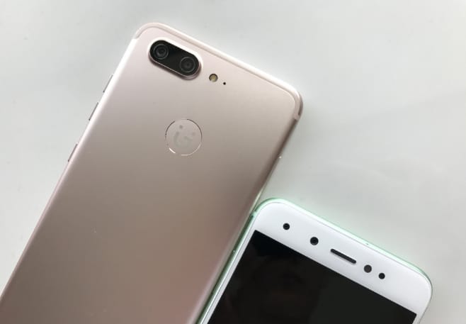Egy kamera, két kamera, négy kamera egy telefonban – jön egy nehézbombázó a Gionee-tól