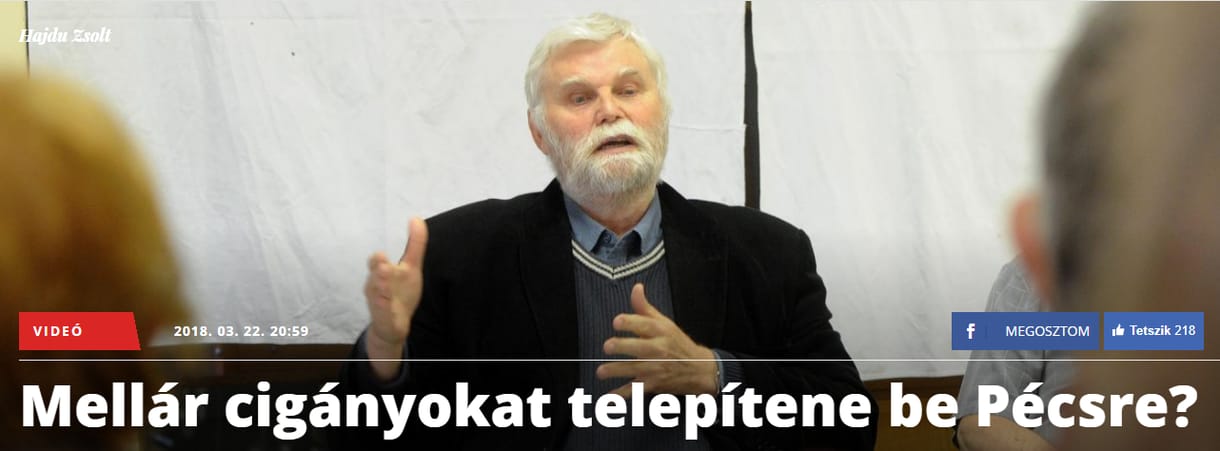 Migránsozásból cigányozásba váltott Mészáros Lőrinc megyei portálja