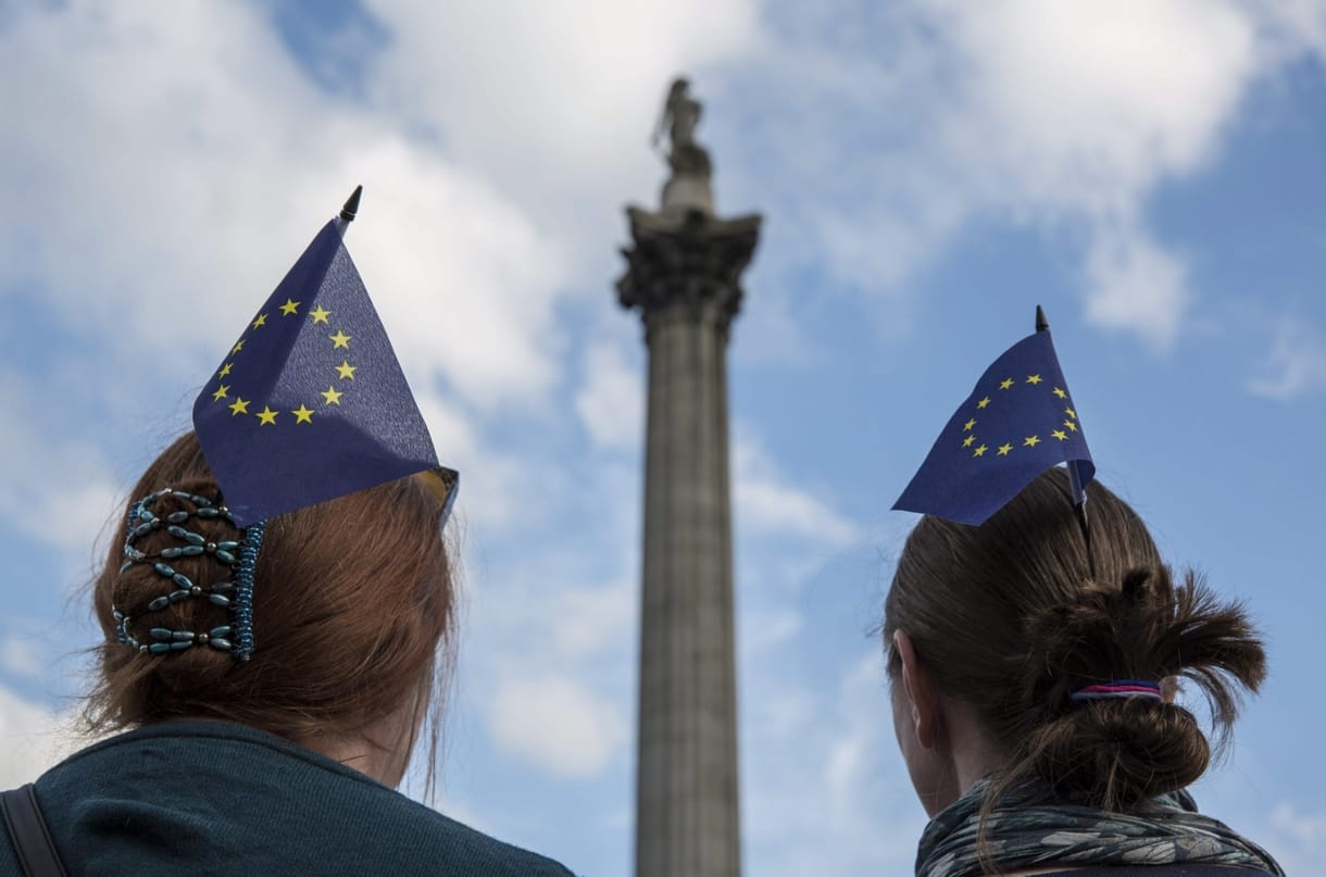 Lefújták a szervezők a londoni, Trafalgar téri Brexit-ellenes tüntetést