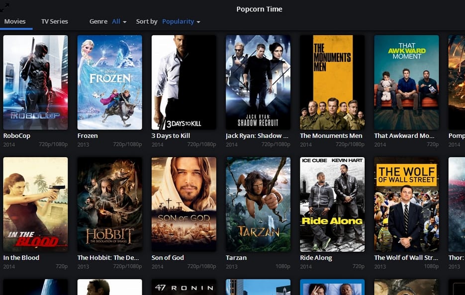 Visszaszólt Hollywoodnak a Popcorn Time