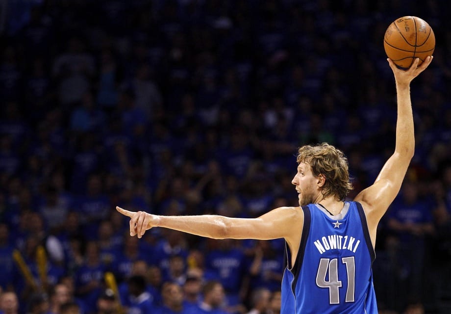 Nowitzki ezredik meccsén 20 pontot dobott