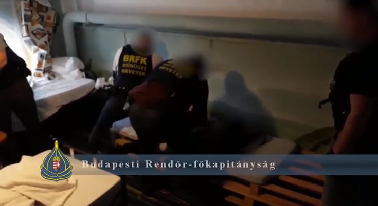 Egy erzsébetvárosi hostelben kapták el a margitszigeti rablókat – videó