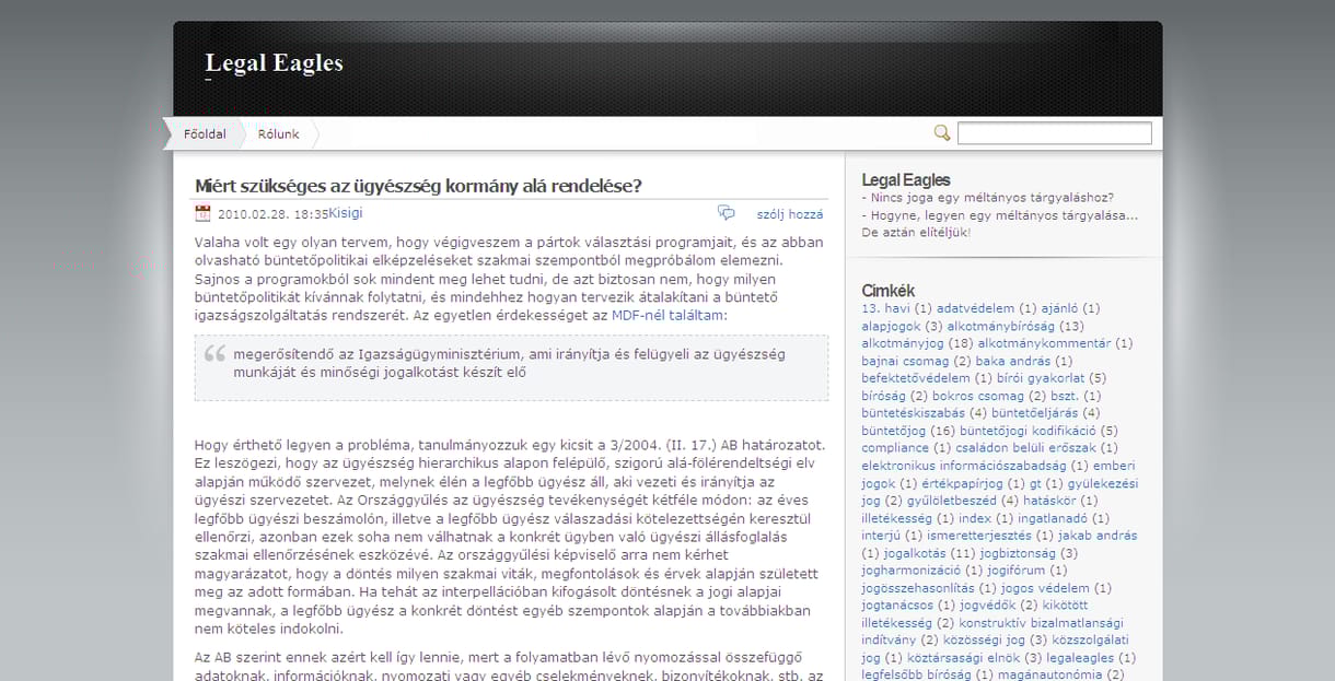 Miért kellene az ügyészséget a kormány alá rendelni?