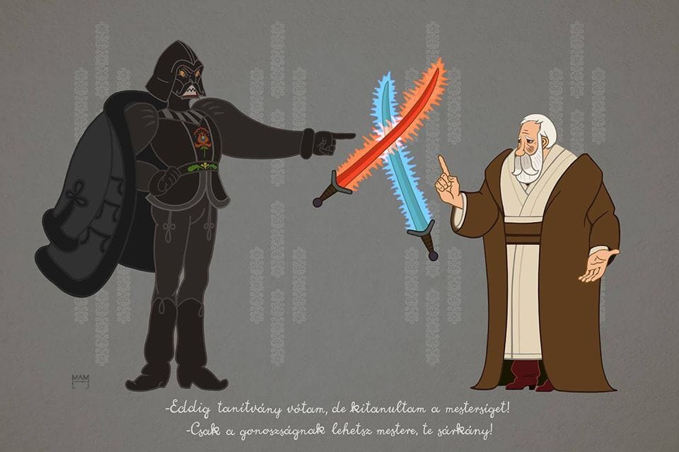 Zseniális ötlet: így nézne ki a Star Wars, ha magyar népmese volna
