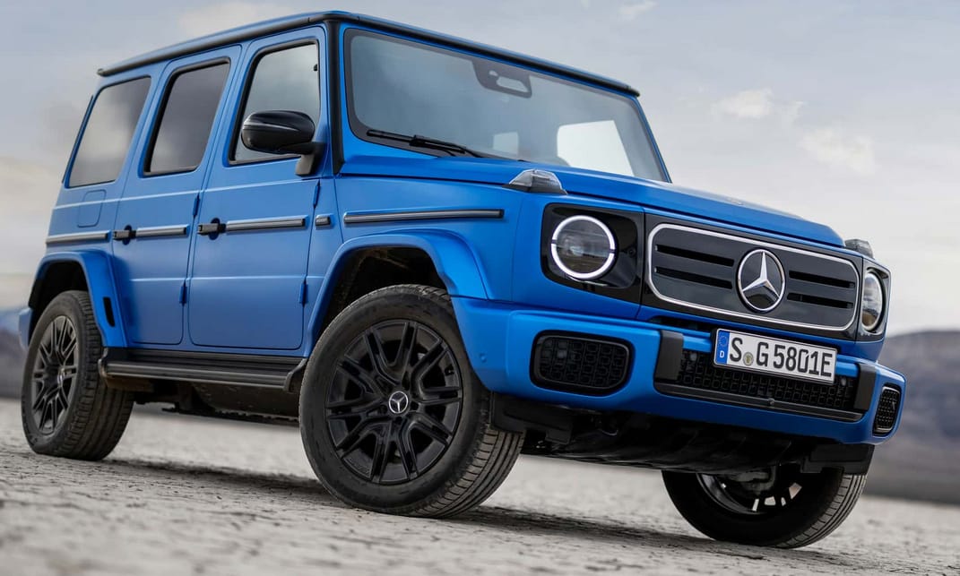 Magyarországon a méregdrága elektromos kockaterepjáró, a legújabb Mercedes G-osztály