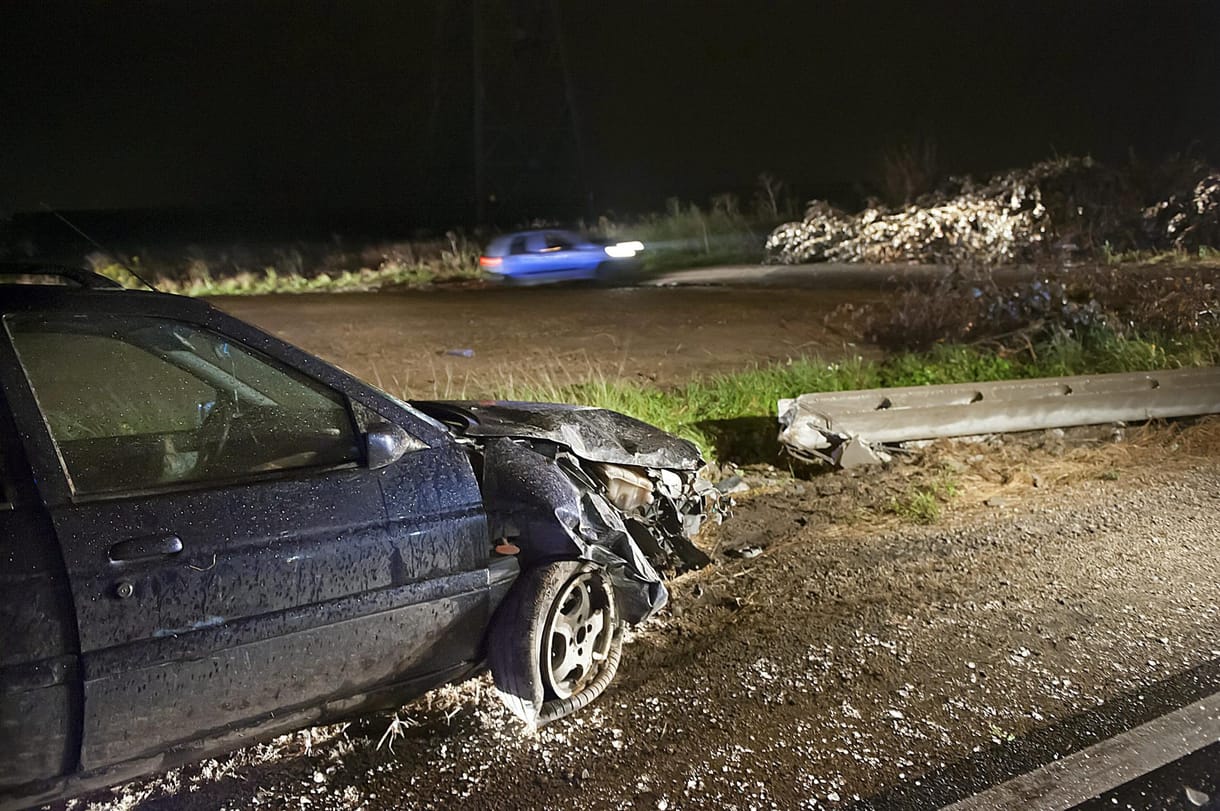 Fotó: Súlyos baleset a 6-os úton