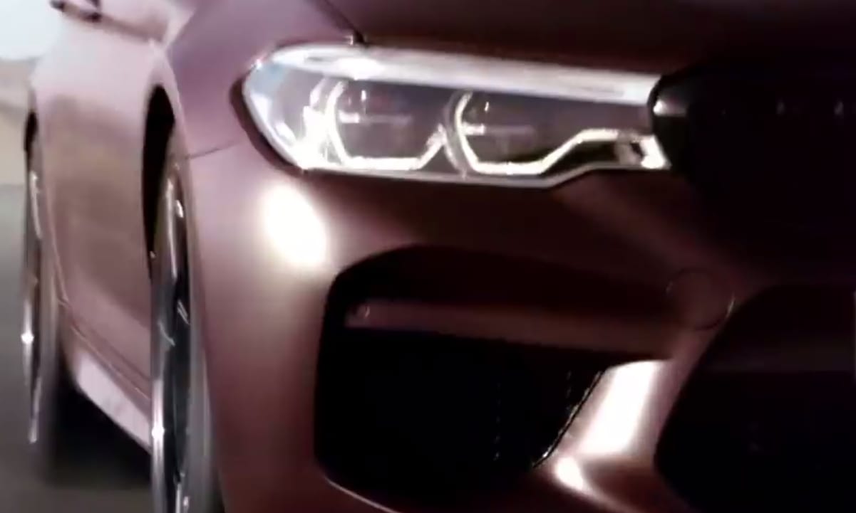 Hétfőn leplezik le a 600 lóerős új BMW M5-öt