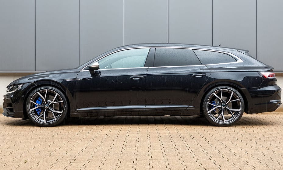 Szolidan finom tuningot kapott a VW sportkombija, az Arteon SB