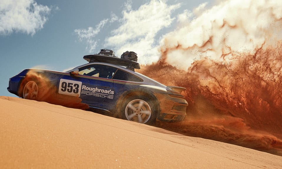 A Porsche kimaxolja a menőségfaktort, itt a különleges új 911 Dakar