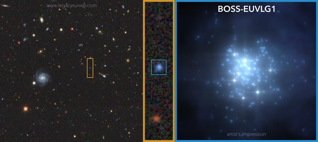 Különleges galaxisra bukkantak, 2000 millió éves állapotában figyelték meg