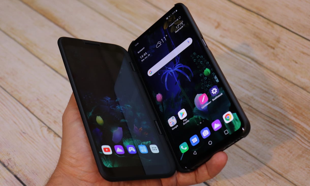 Két kijelző és 5G is van az LG csúcsmobiljában – kipróbáltuk