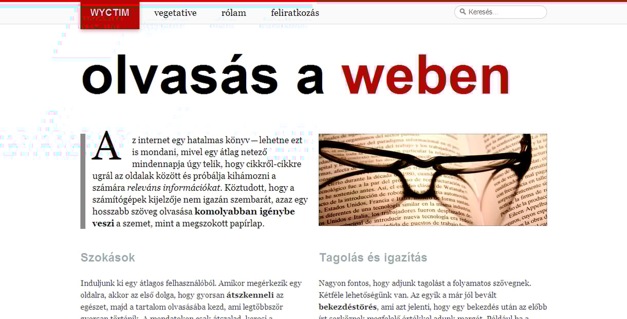 Hogyan írjunk a weben?
