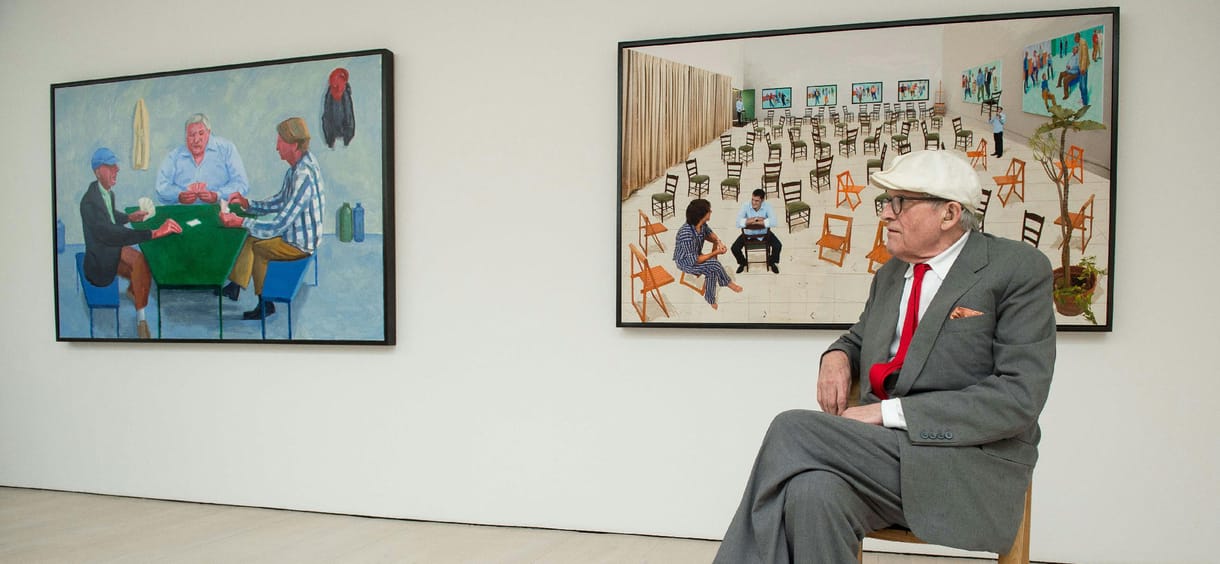 Akinek a képein átsugárzik a jókedv: David Hockney kiállításán jártunk