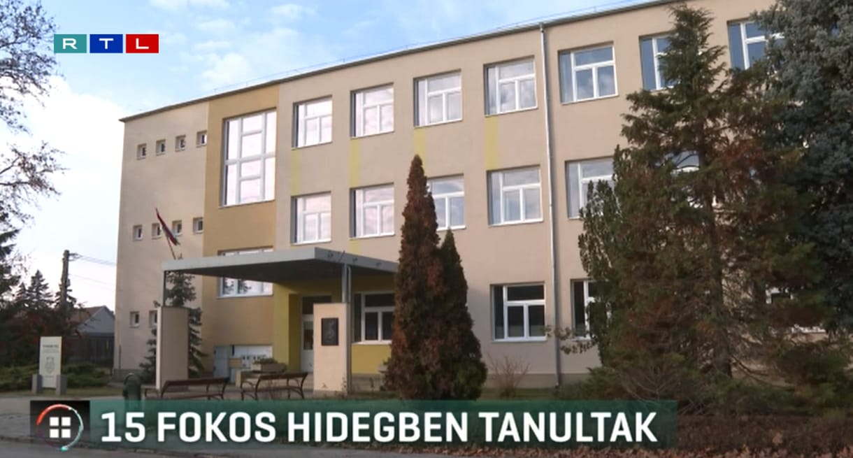 15 fokot mértek a diákok az iskolában, elvették a hőmérőt