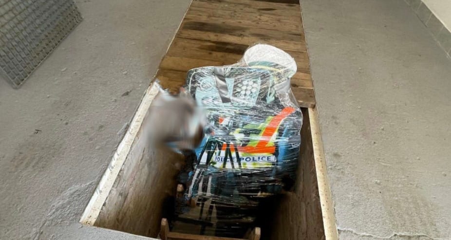 Szerelőaknából került elő az ellopott mátrafüredi műrendőr