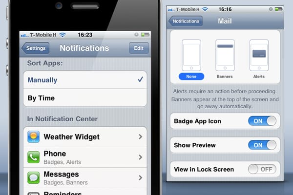 iOS 5 tipp: megszabhatjuk, hogy milyen üzenetek jelenjenek meg a Lock képernyőn