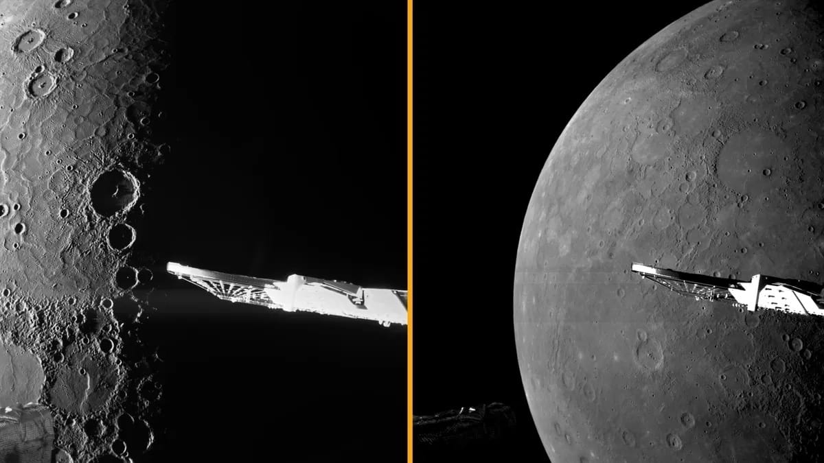 Utoljára repült el a Merkúr mellett a BepiColombo, izgalmas képeket készített a bolygóról