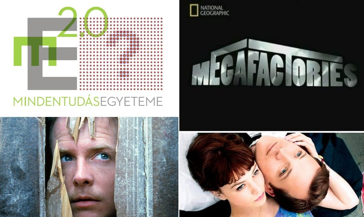 Napi tévéajánló: Törjön ki a frász!, Mindentudás egyeteme 2.0, Egy lányról, Gyáróriások