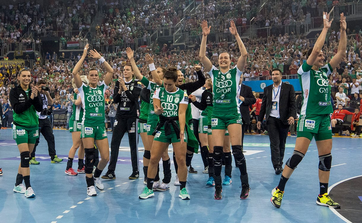 Megvédte címét a Győr a kézilabda-BL-ben