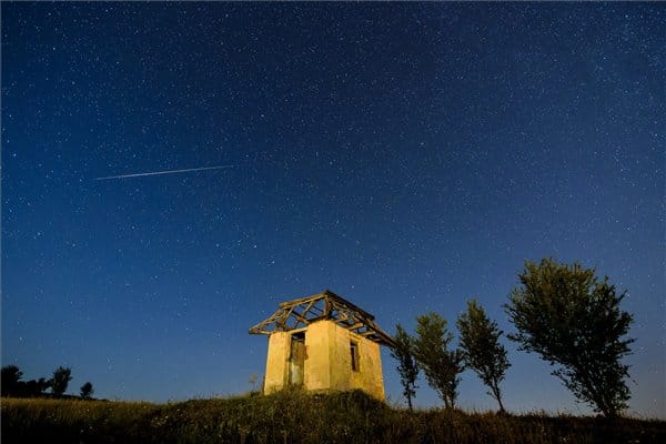 Meteort fotózott le az MTI Somoskőújfalu felett