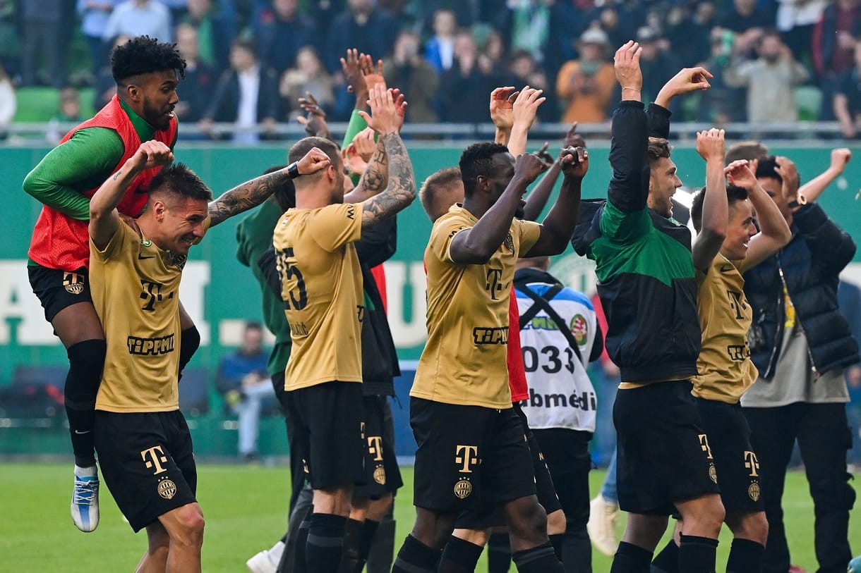 A Ferencváros legyőzte az Újpestet, így sorozatban negyedszer bajnok
