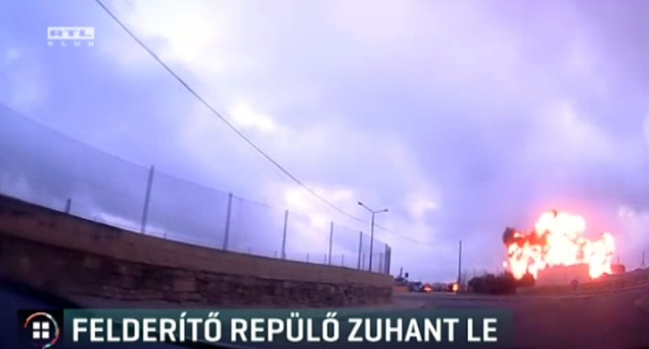Videó: Így csapódott a földnek a francia felderítők repülője Máltán