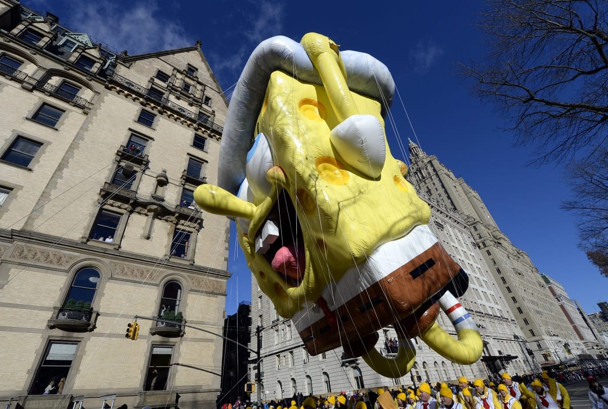 Fotók: Spongyabob és Snoopy is az égbe szállt