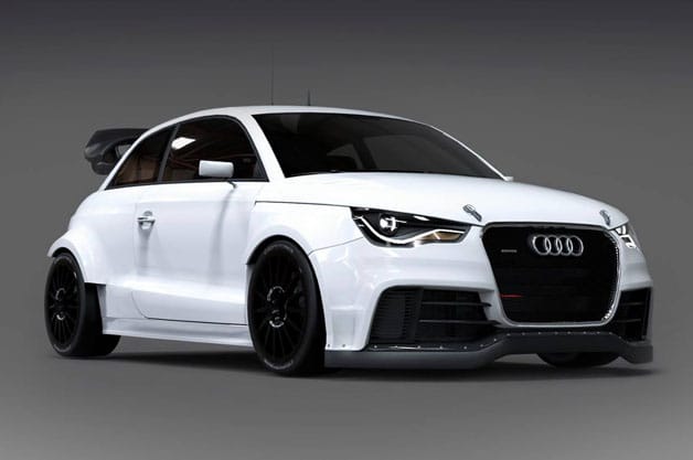 600 lóerős Audi S1-es indul a ralikrossz-vb-n