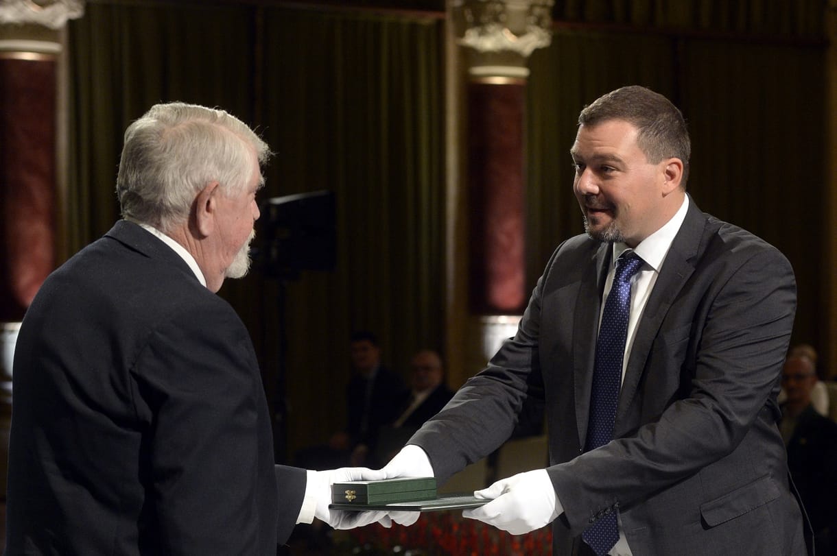 Kásler lovagkereszttel tüntette ki a Pesti Srácok főszerkesztőjét